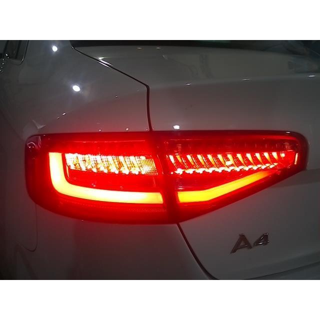 アウディ A4 DBA-8KCDN 左 テール ランプ ライト レンズ LS9R yatsu