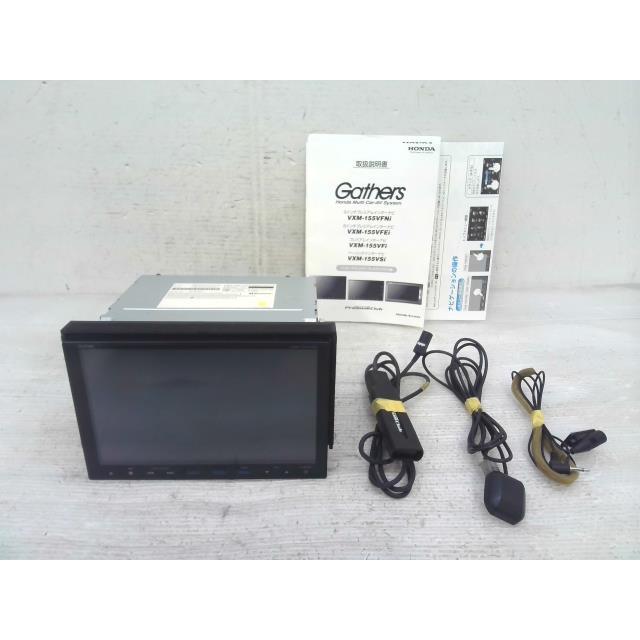 ギャザズナビ8インチ VXM-155vfei 美品 ヴェゼル DAA-RU3 カー ナビ ゲーション NH731P 08A40-5T0-410