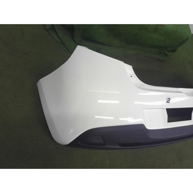 デミオ DBA-DE3FS リア バンパー カバー A4D D651-50221 白 個人宅配送