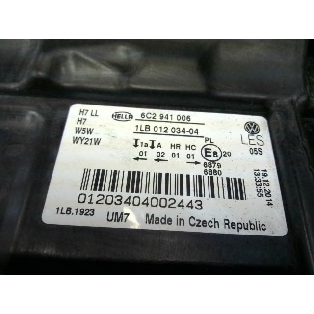 VW ポロ DBA-6RCJZ 右 ヘッド ランプ ライト 0Q ハロゲン yatsu : ヤツ