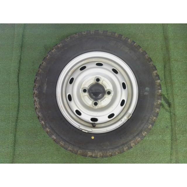 サンバー 中古 タイヤホイール TT2 12インチ 4本 タイヤ付 個人宅配送 