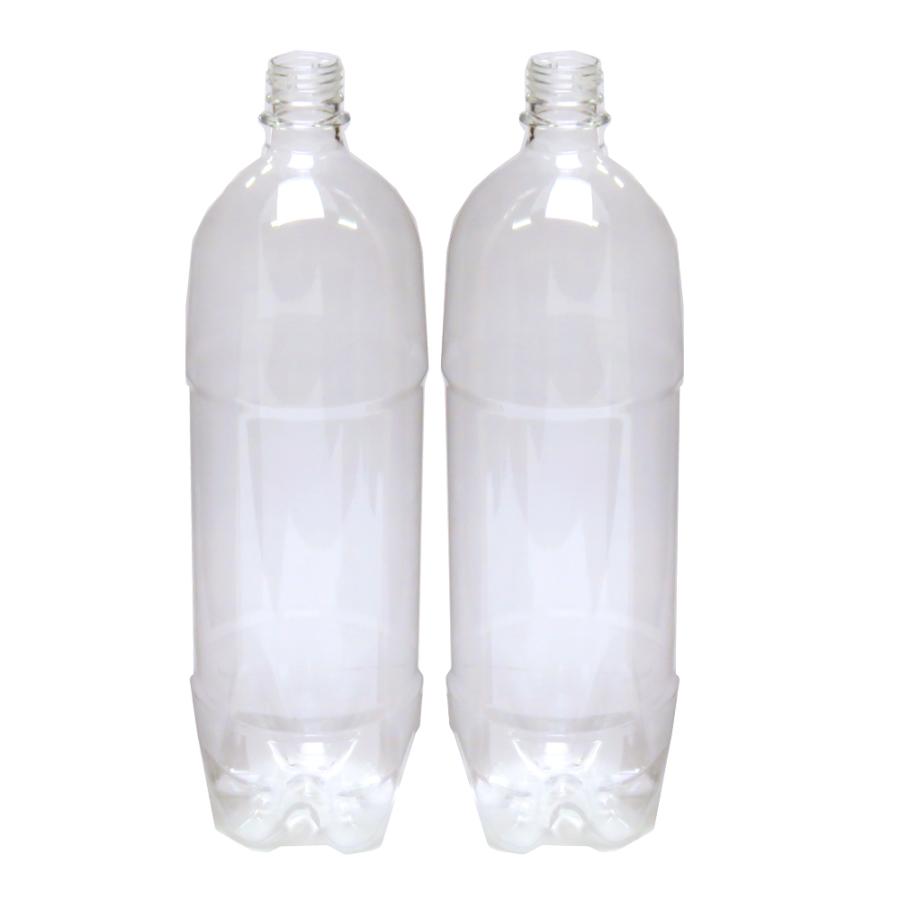 空 ペットボトル容器 1500ml 炭酸用 業務用64本入 ふた付（64個＋予備2
