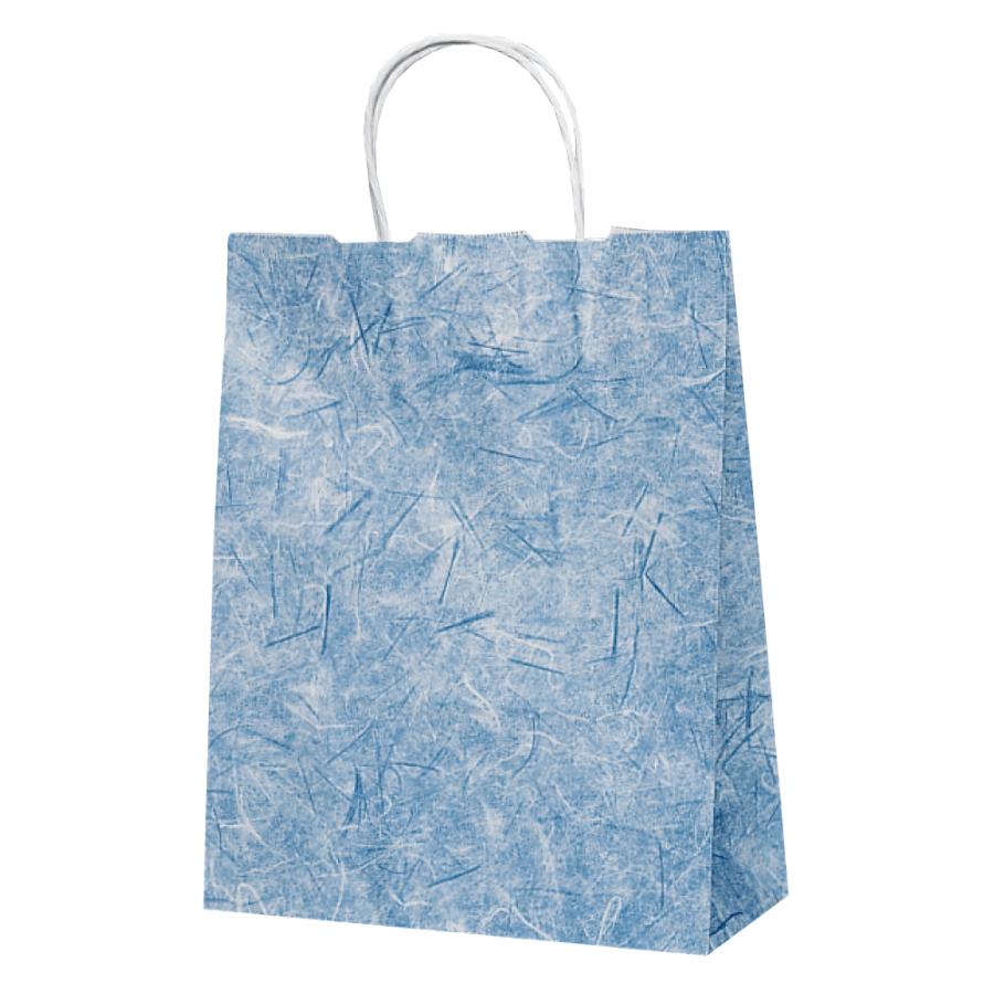 紙手提げ袋　T-X　彩流　紺　50枚入 | 