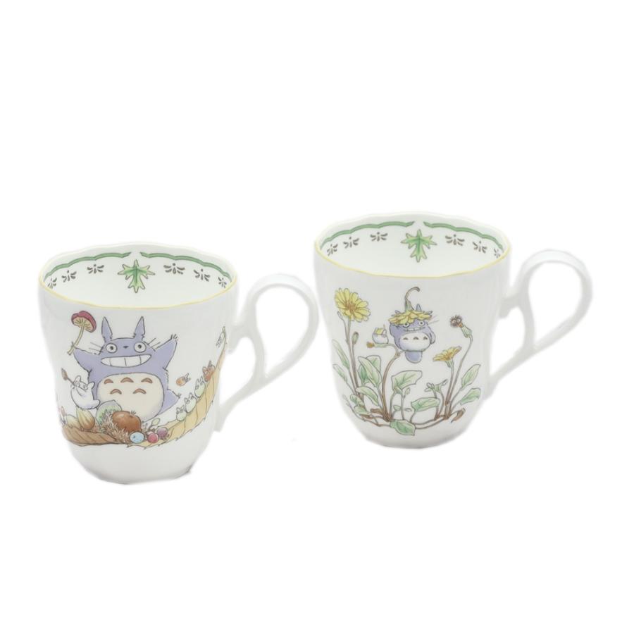 ノリタケ となりのトトロ マグペアセット 2客 絵変り 4924-37L/TP97855