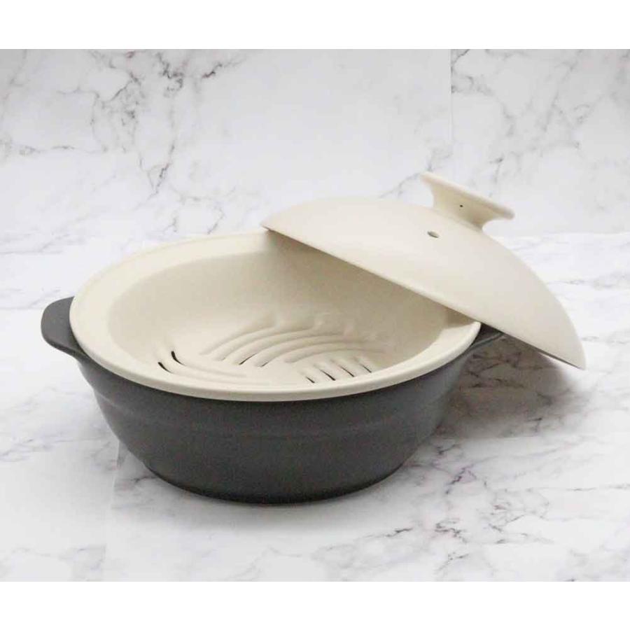 サーマテック THERMATEC カール Karl IH土鍋 9号 蒸し皿付 ベージュ