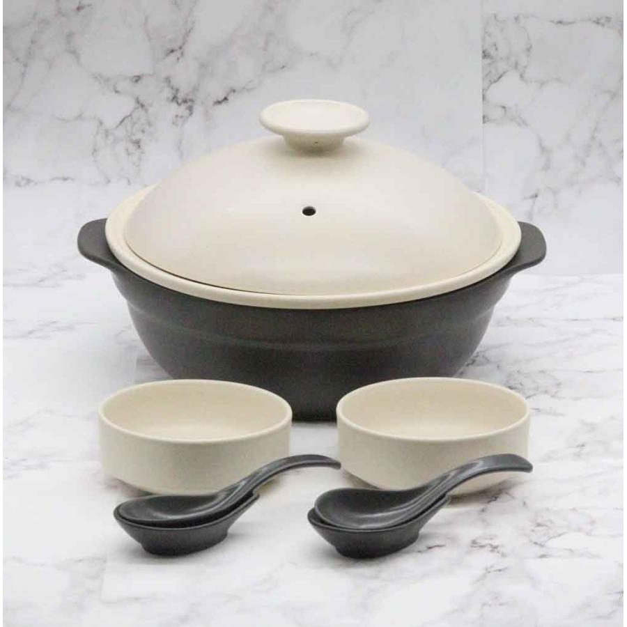 サーマテック THERMATEC カール Karl IH土鍋 9号 蒸し皿付 ベージュ