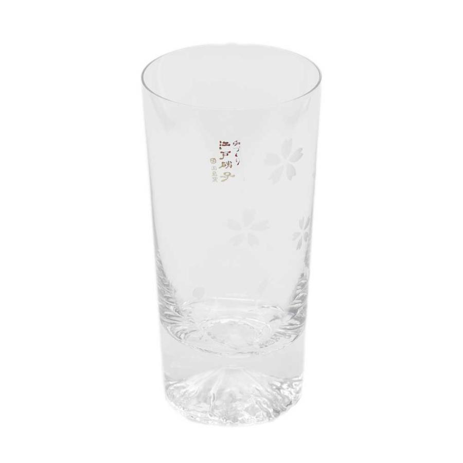 田島硝子（TAJIMA GLASS） 富士山グラス タンブラー 桜 TG15-015-TS