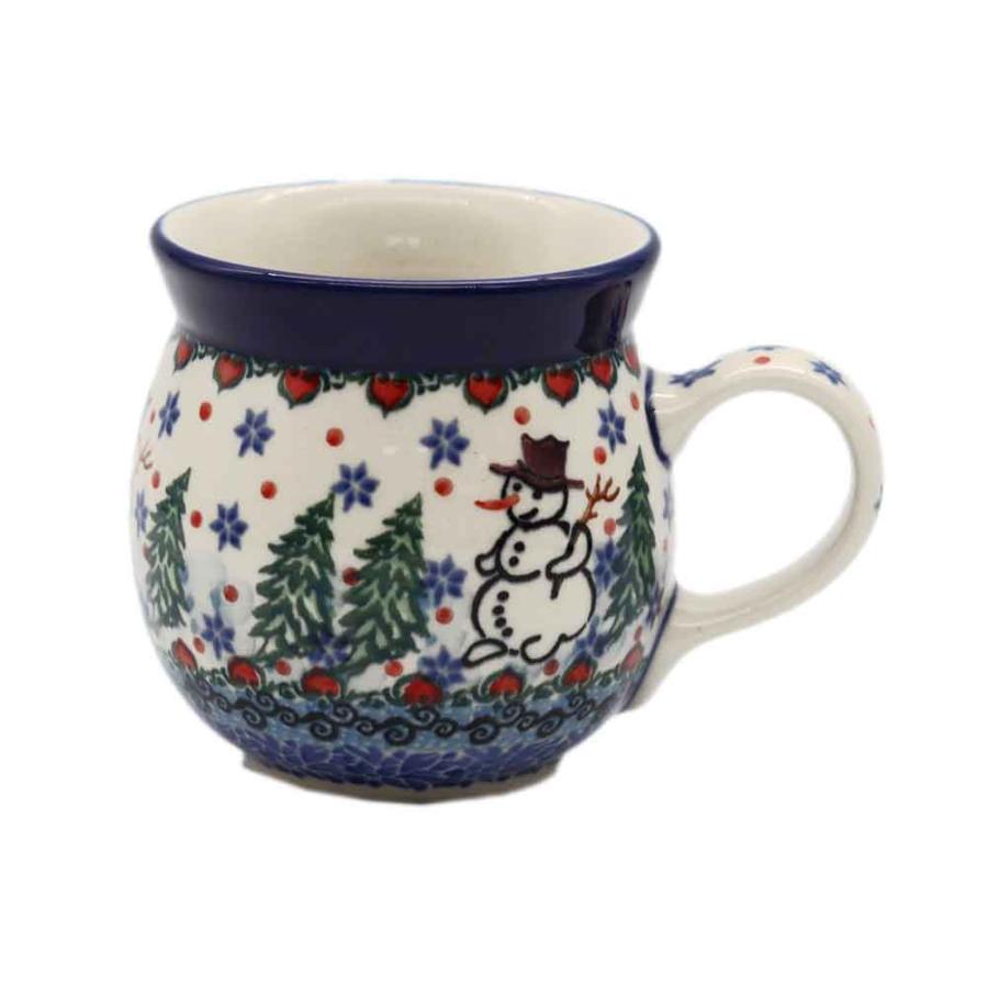 12/6まで　ポーリッシュポタリー　プレート&マグカップ　4点セット　クリスマス 12/6まで ポーリッシュポタリー プレート&マグカップ 4点セット