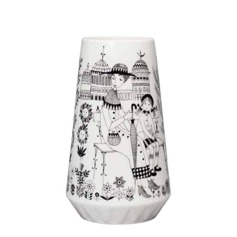 【正規取扱店】アラビア ARABIA エミリア ベース 19cm 1068079 フラワーベース 花瓶 花入 Emilia 食洗器対応 北欧 アラビアの画像