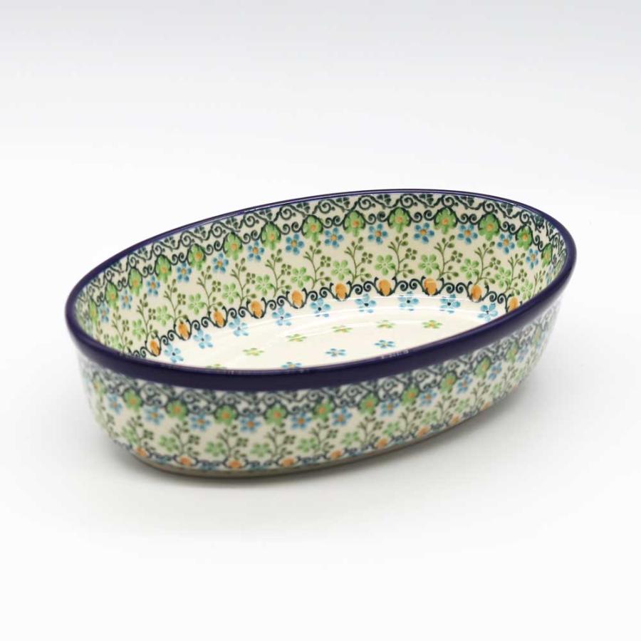 ポーリッシュポタリー Artystyczna社 オーブンディッシュ 大 深め ポーリッシュポタリー Artystyczna社 オーブンディッシュ 大 深め