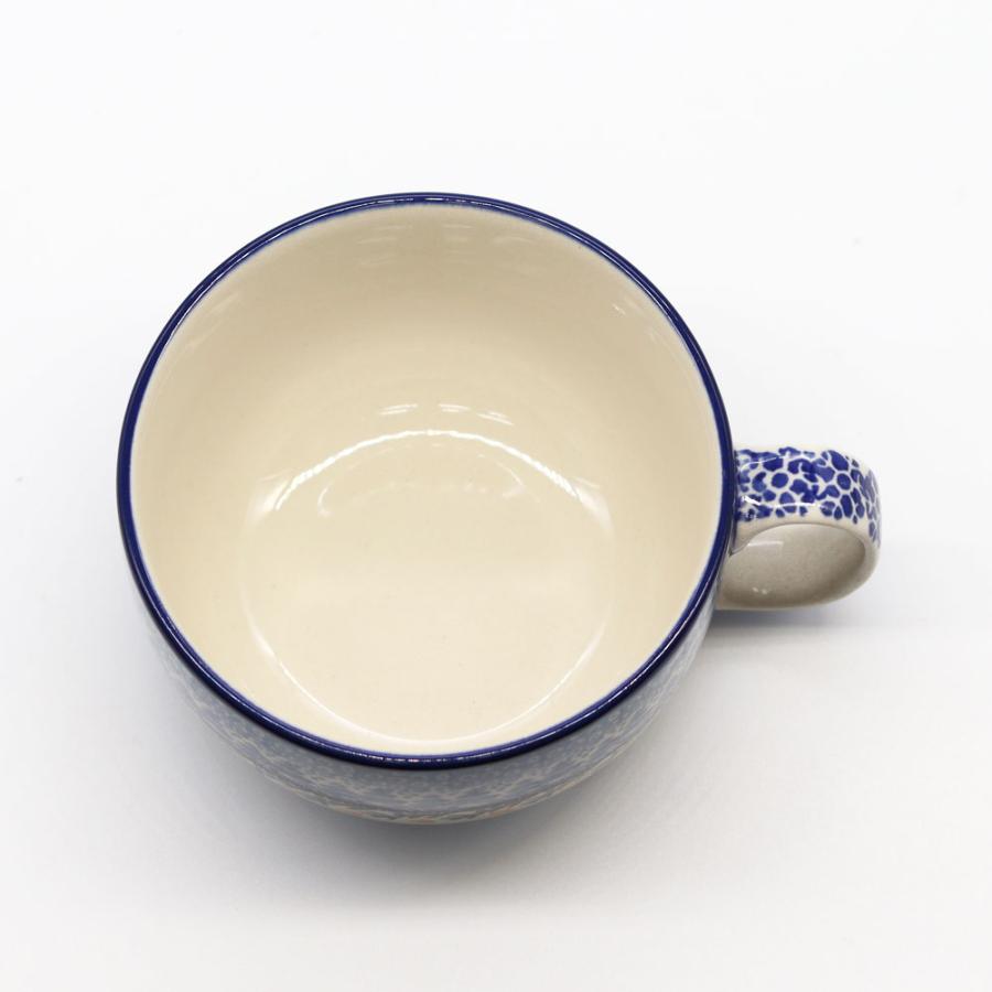 【極美品】【レア！】ポーリッシュポタリー セラミカ スープカップ＆スクエアお皿 Ceramika Artystyzna 【正規取扱店】ポーリッシュポタリー ツェラミカ