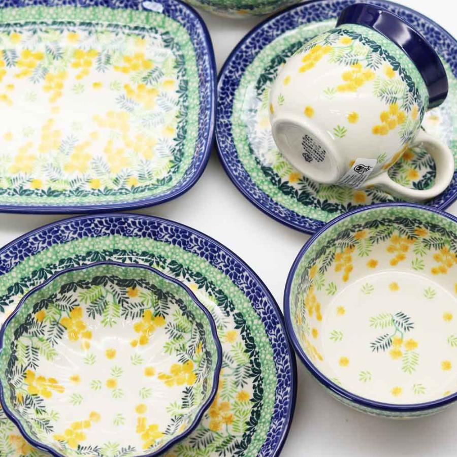 ポーリッシュポタリー　ユニカット　マグセット ポーランド食器 ポーリッシュポタリー キッズセット3点 DAUT : POTOK