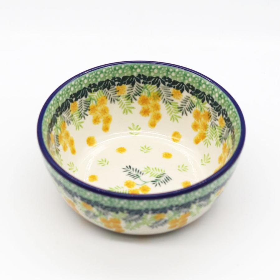 ポーランド食器 ツェラミカ ミモザ柄 20cmプレート サラダボウルミニ セット Ceramika Artystyzna 【正規取扱店】ポーリッシュポタリー ツェラミカ