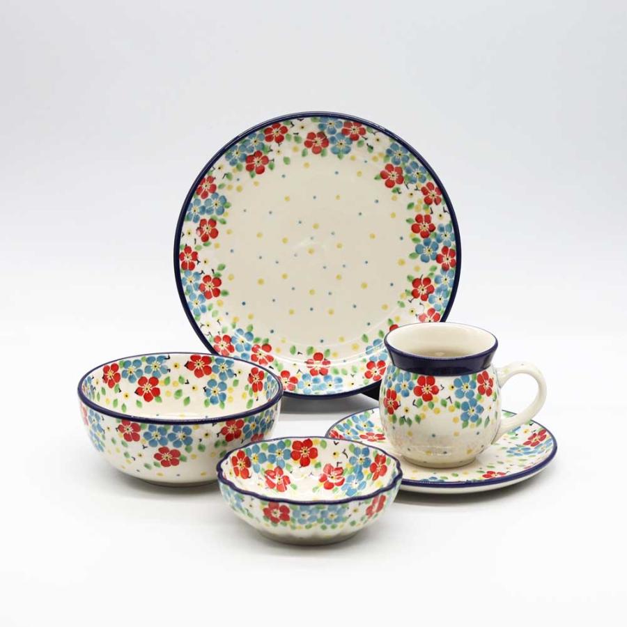 ツェラミカ　ポーリッシュポタリー　ボウル　12cm×3種セット Ceramika Artystyzna 【正規取扱店】ポーリッシュポタリー ツェラミカ