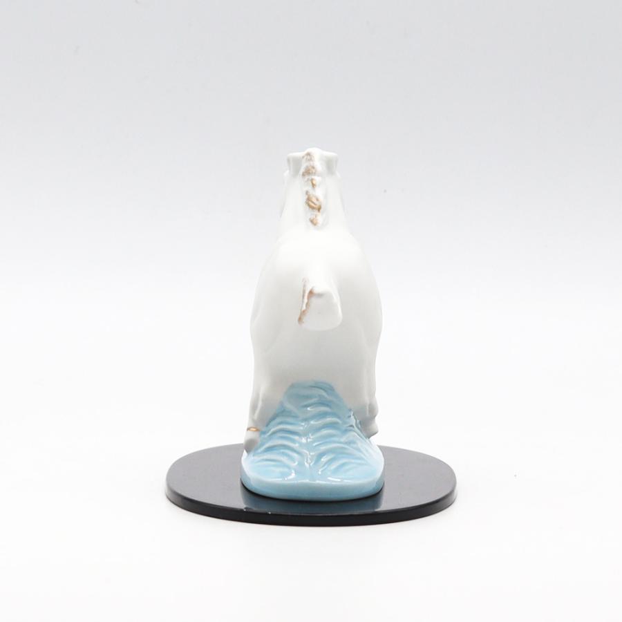 薬師窯 染絵招福午 駿馬 薬師38 干支 置物 令和8年 2026年 年末 年始