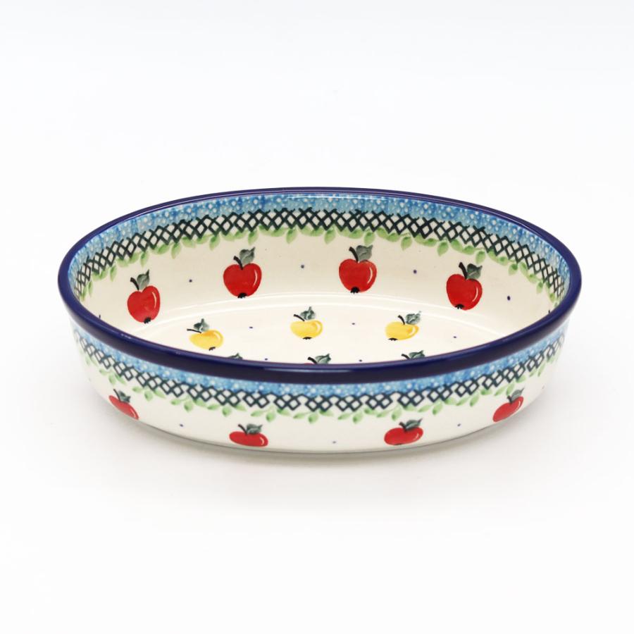 新品 ポーリッシュポタリー フリルオーブンディッシュ 大 Ceramika Artystyzna 【正規取扱店】ポーリッシュポタリー ツェラミカ