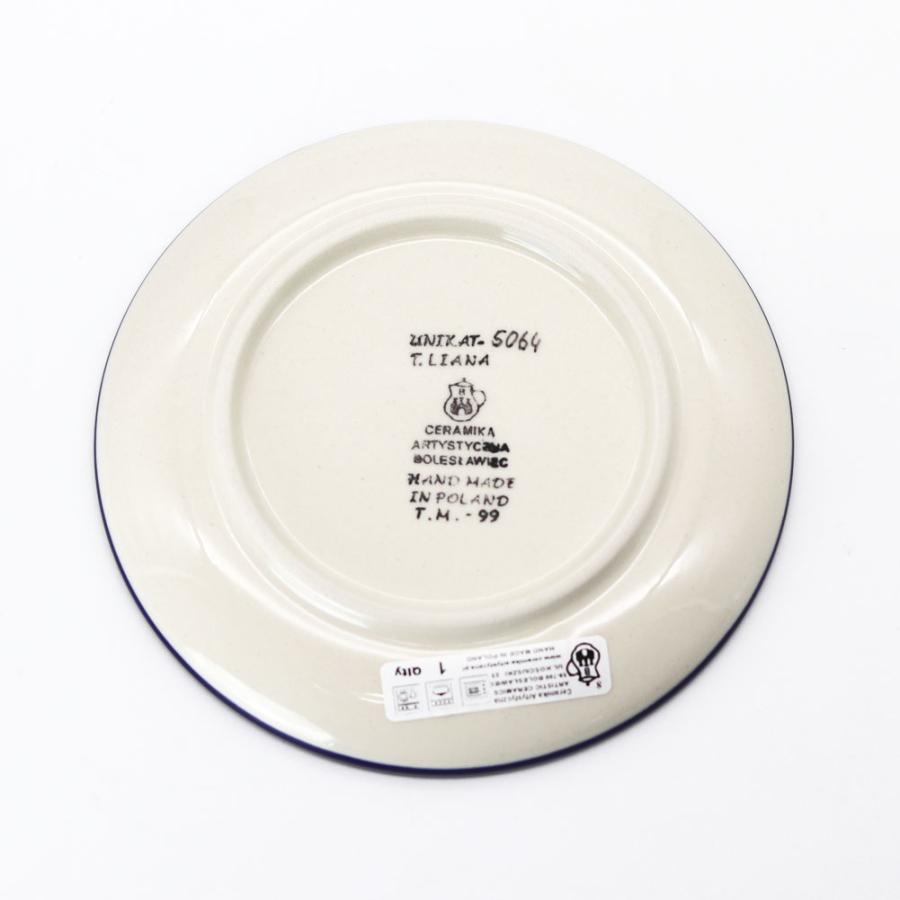 【正規取扱店】ポーリッシュポタリー ツェラミカ 16cm プレート U8-5064-261 ポーランド CERAMIKA セラミカ クリスマス 冬 winter ツェラミカの画像