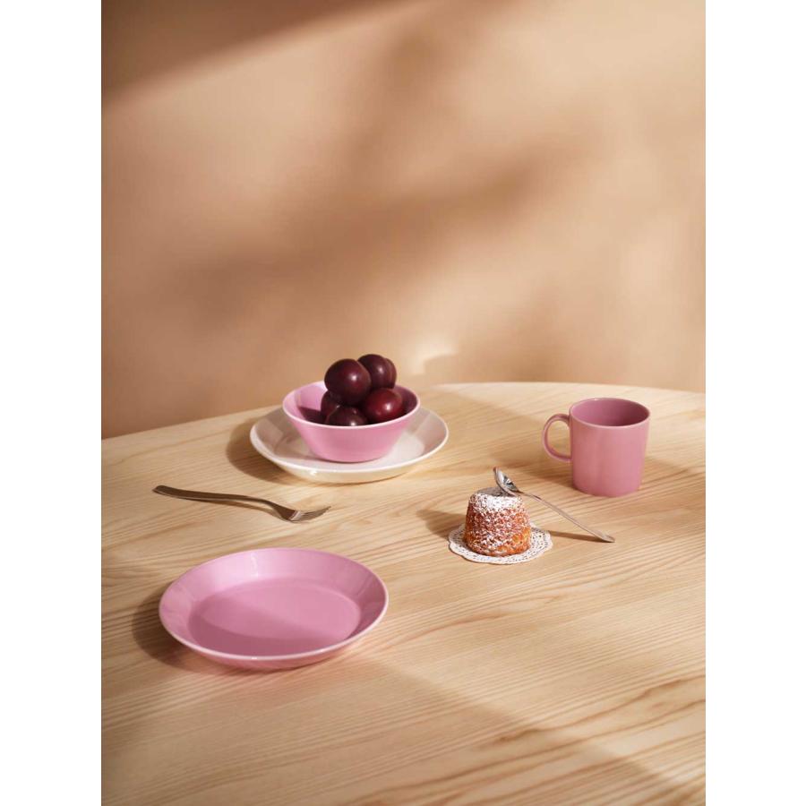  イッタラ　TEEMA ティーマ スクエアプレート ローズ　３枚 ティーマ 【正規取扱店】イッタラ iittala スクエアプレート 12x12cm 4