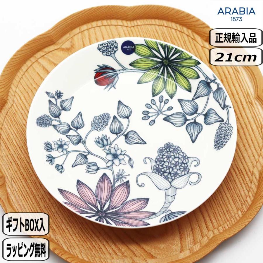 ARABIA Luna プレート 250mm 2枚組　箱入り ARABIA（アラビア） 【正規取扱店】アラビア ルノ プレート 21cm