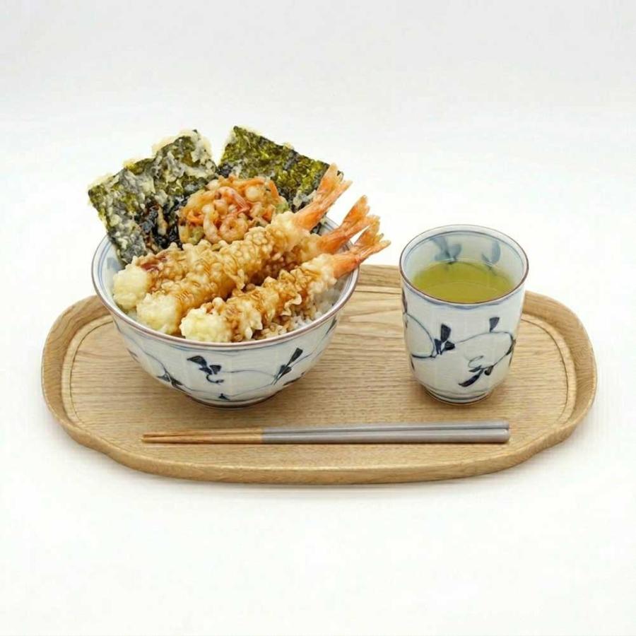 波佐見焼 一誠陶器 時代山水 丼 呉須 21054 どんぶり don 一誠窯