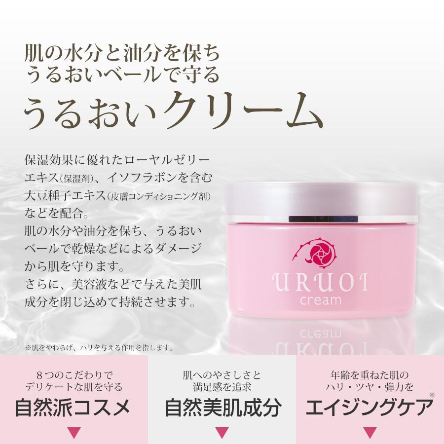 やわた うるおいクリーム（約2ヶ月分／40g）無添加 クリーム