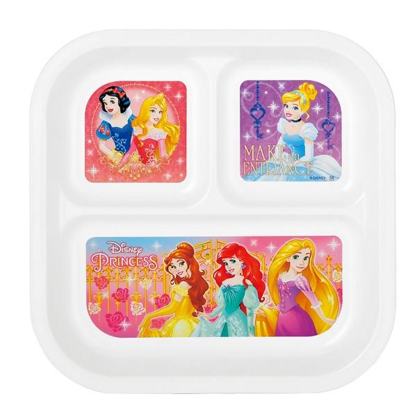 ディズニー スクエアランチプレート プリンセス S5 人気満点