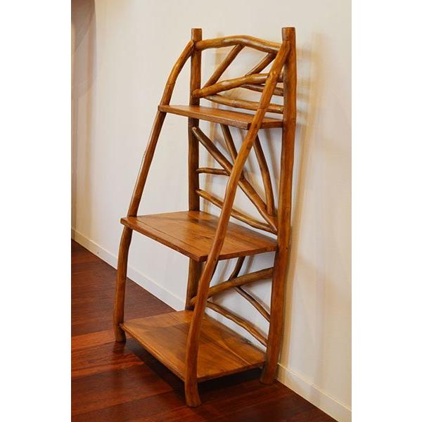 アジアン家具 木製 バリ ♪ARブックラック（A4サイズ収納OK