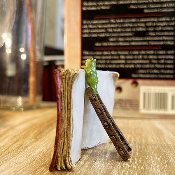 アジアン バリ 雑貨 ♪はしごで覗くカエルさん♪ インテリア おしゃれ
