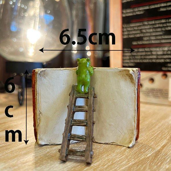 アジアン バリ 雑貨 ♪はしごで覗くカエルさん♪ インテリア おしゃれ