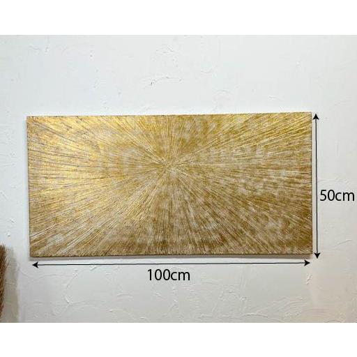壁飾り ウォールデコ アートパネル ♪ゴールドオブジェ100cm 壁飾り ウォールデコ アートパネル ♪ゴールドオブジェ100cm