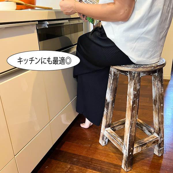スツール 木製 カウンター キッチン 花台 椅子 チェア ♪ボタニカル