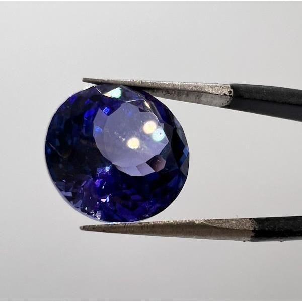 タンザナイト 10ミリ タンザナイト ラウンド10mm P8988013830♪ 天然石 ルース 宝石 ジェム