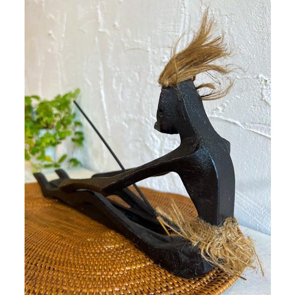 お値下げ　当時物　貴重　アジアン雑貨購入　珍しい石製　像のお香立て　新品未使用 楽天市場】お香立て お香皿 リーフ 葉 ソープストーン 石製 縦置