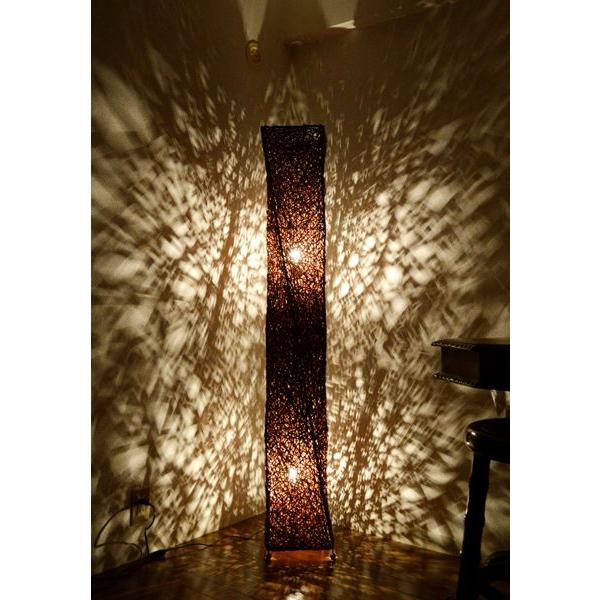 間接照明 ラタンツイストトルネードランプ 間接照明 ラタンツイストトルネードランプ