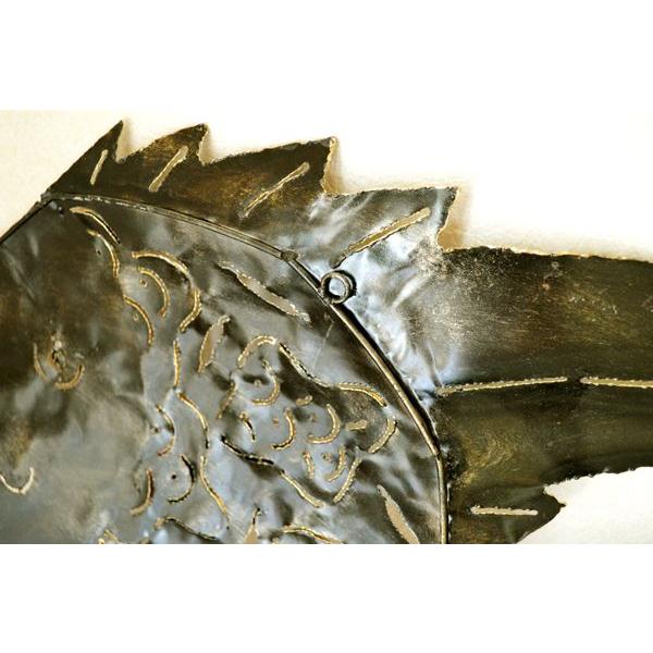 壁飾り ウォールプレート アジアン雑貨 バリ ♪バリ島のアイアンお魚