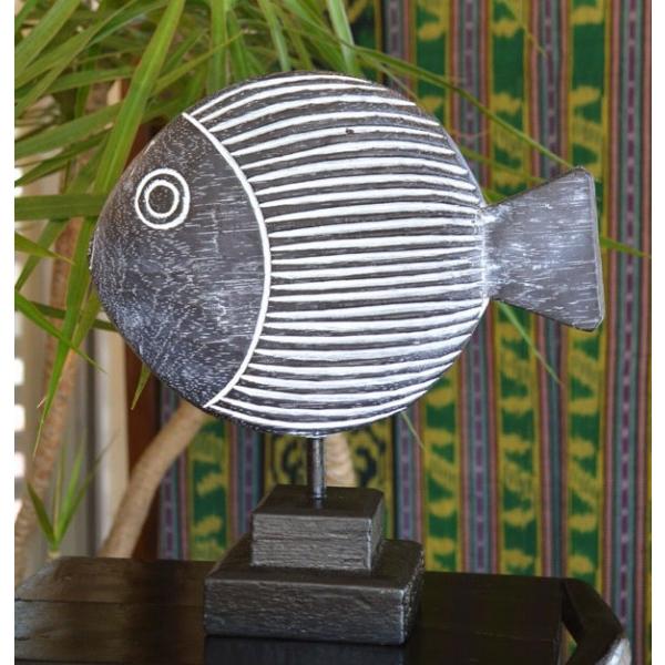 置物 置き物 オブジェ オーナメント 飾り インテリア小物 アジアン雑貨 バリ ♪お魚スタンドオブジェ♪ アジアンインテリア インテリア雑貨