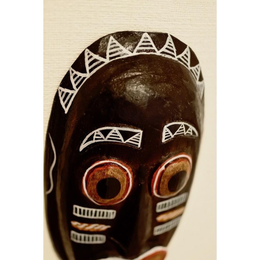 壁飾り 壁面装飾 ウォールデコ オブジェ インテリア小物 アジアン雑貨 バリ ♪アフリカンミニマスクD♪ おしゃれ エスニック アジアンインテリア インテリア雑貨 |  | 01