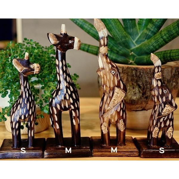 置き物 オブジェ インテリア小物 アジアン バリ 雑貨 ♪ウッドブラウン