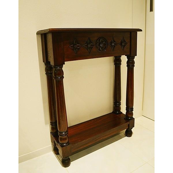 モダンL字型グレー木製テーブル ローテーブル 120 60