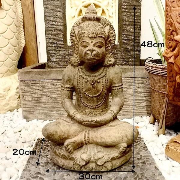 アジアン バリ 雑貨 ♪ハヌマーンの石像♪ おしゃれ インテリア