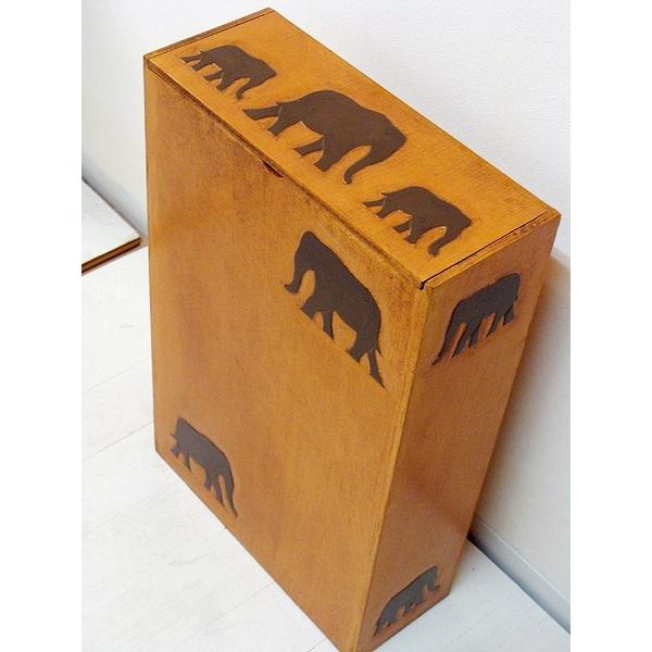 ごみ箱 ダストボックス マルチボックス 木製 アジアン雑貨 ♪たっぷり収納のマルチストッカー♪ インテリア雑貨 収納雑貨 デザイン雑貨 |  | 09