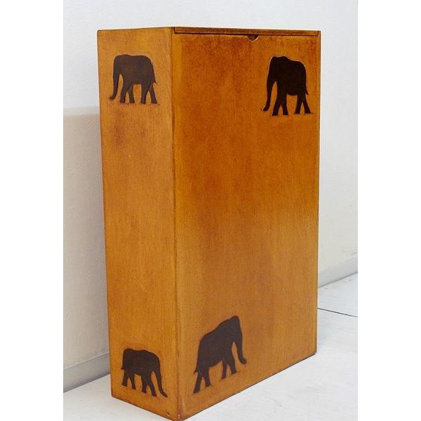 ごみ箱 ダストボックス マルチボックス 木製 アジアン雑貨 ♪たっぷり収納のマルチストッカー♪ インテリア雑貨 収納雑貨 デザイン雑貨 |  | 03