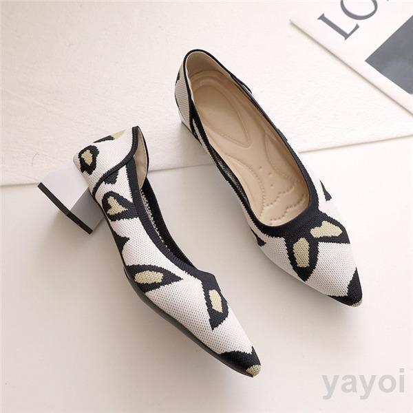 COSY ヒョウ柄 ★飛んだり跳ねたりできる★ハイヒールパンプス K.Spin パンプス ヒョウ柄 アニマル ヒール7cm サイズ36 - メルカリ