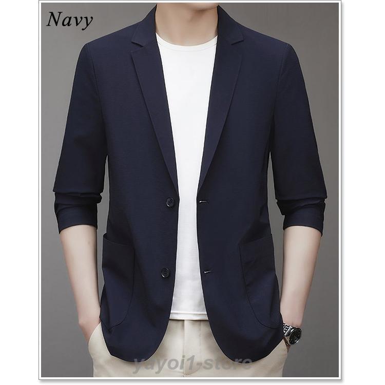 【新品】 Ys ワイズ ブラック テーラード ジャケット 薄手 軽量 ストレッチ Ys ワイズ ブラック テーラード ジャケット 薄手 軽量 ストレッチ 新品