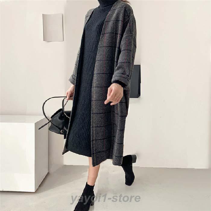 大幅値下げ！！wolf&rita チェックジャケット　コート　8y 新品 コート ノーカラー レディース チェスターコート チェック 春 秋
