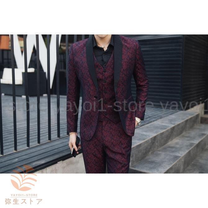 披露宴 二次会 スーツ メンズ 新生活 5XLまで 細身スーツ 3ピーススーツ 紳士服 結婚式 スリムスーツ カジュアル ビジネススーツ フォーマルスーツ パーティー 