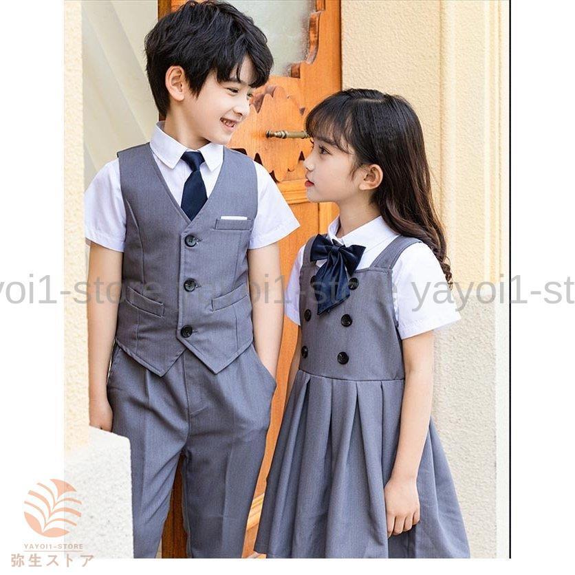 子供 フォーマルスーツ 夏 セレモニースーツ 女の子 スーツワンピース  