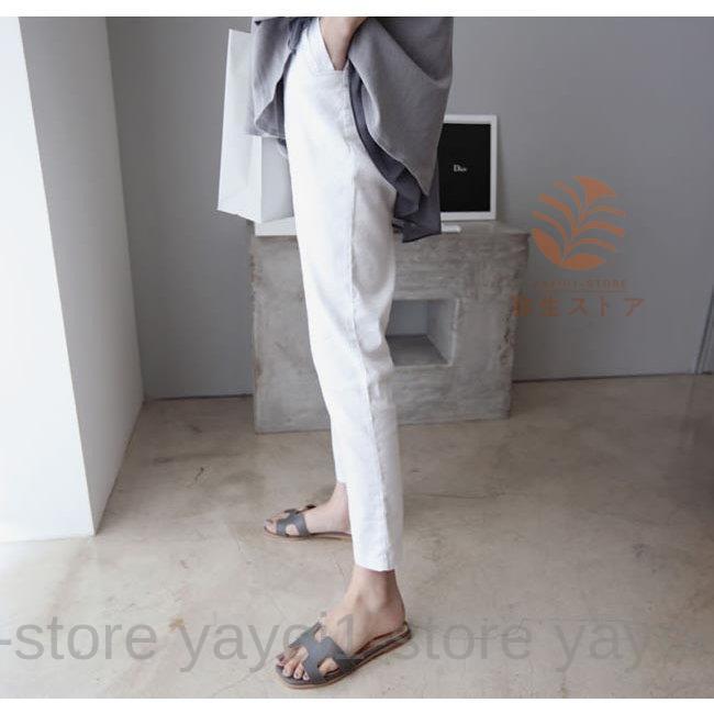 マタニティパンツ サルエルパンツ 九分丈 薄手 パンツ マタニティウェア レディース 九分丈パンツ 夏 妊婦 ズボン カジュアルパンツ マタニティ 春秋の画像