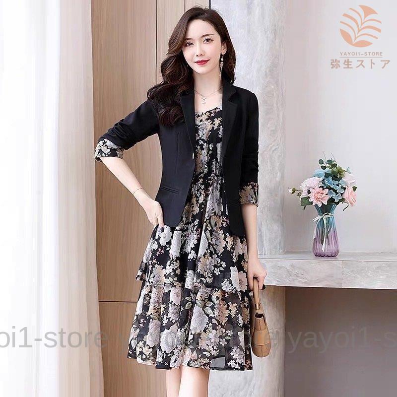 オールインワン セットアップ 人気 春コーデ セットアップ レディース ワンピース 春 夏 スカートスーツ 花柄 ママフォーマル 40代 おしゃれ 2点セット 発表会 音楽会 服 母 オフィス 通勤 Ol R6bjzmyj1f Boulevardrestaurants Com