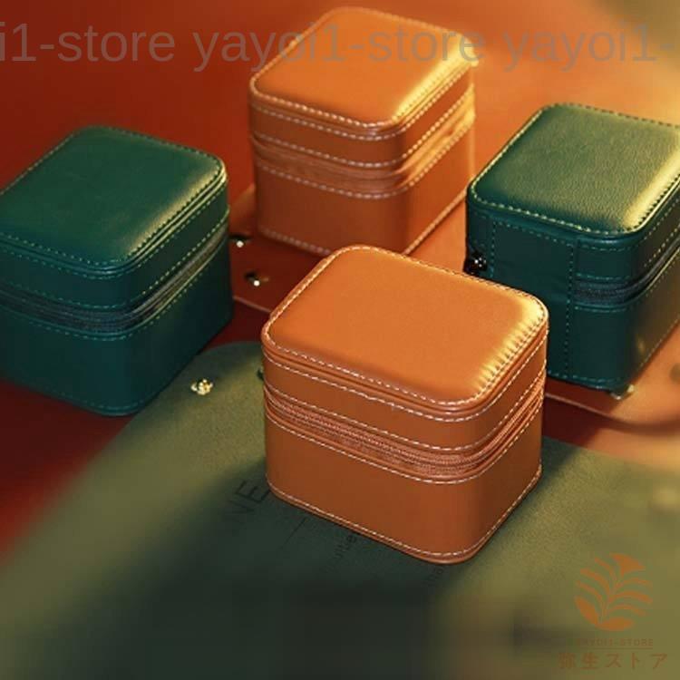 ウォッチケース 1本用 時計ケース スエード調 時計入れ 四角 収納